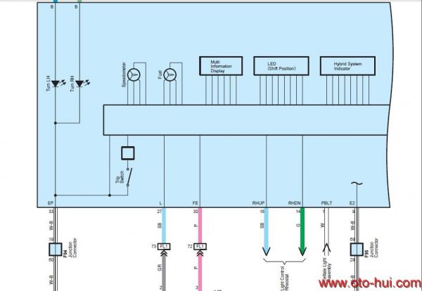 22 Oct 01 Lexus HS250H 2010 Wiring Diagram 2