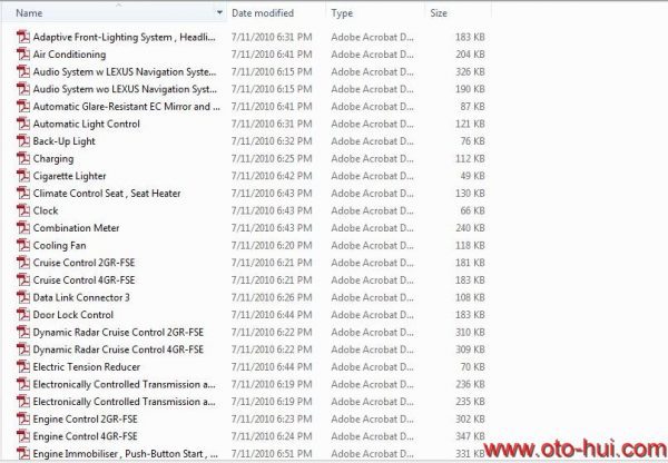 22 Oct 01 Lexus IS 250C350C 2010 Wiring Diagram 1