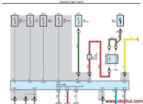 22 Oct 01 Lexus IS 250C350C 2010 Wiring Diagram 2