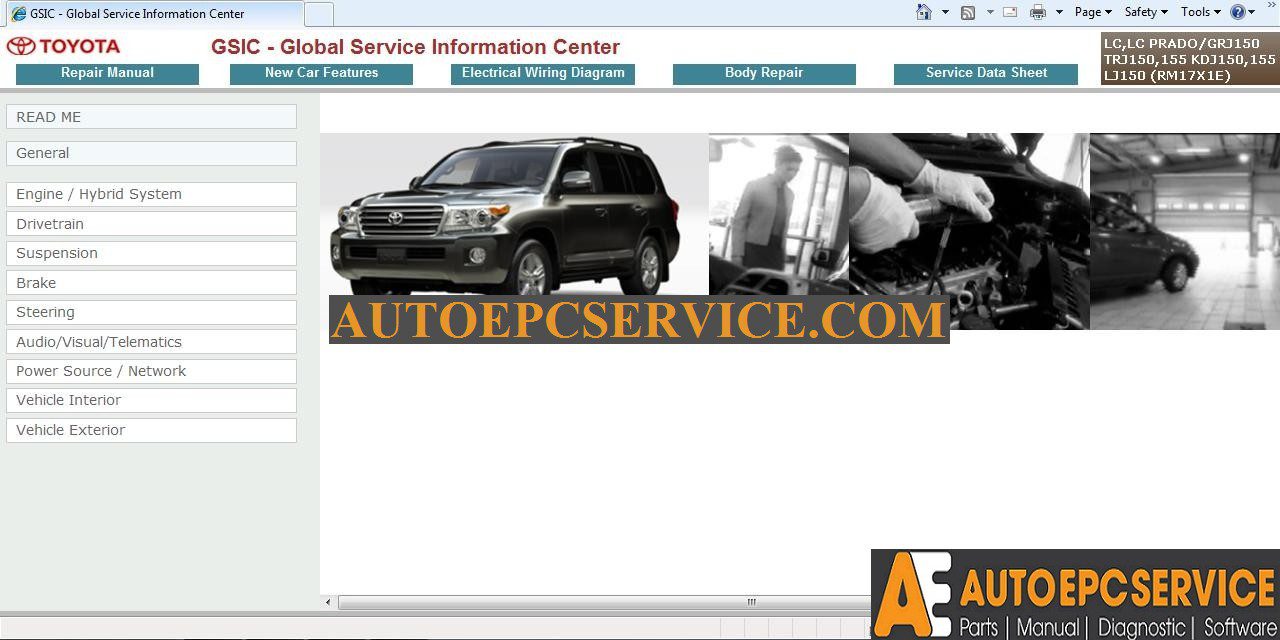 GSIC Land Cruiser Prado RM17X1E 2011 Workshop Manual  1