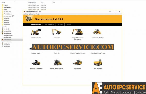 JCB Service Master 4 v1733 092018 Diagnostic Full2
