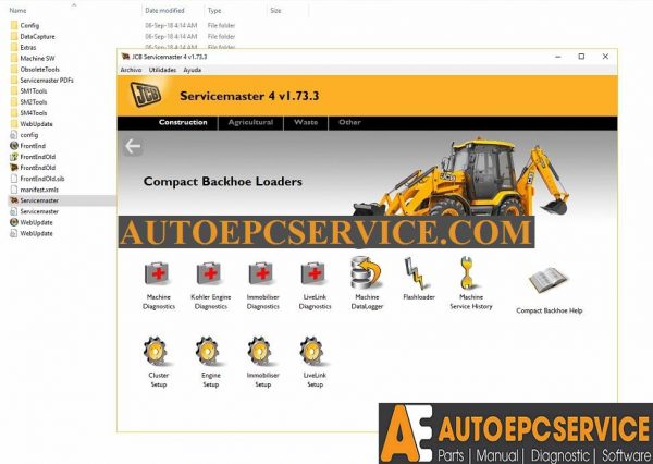 JCB Service Master 4 v1733 092018 Diagnostic Full6