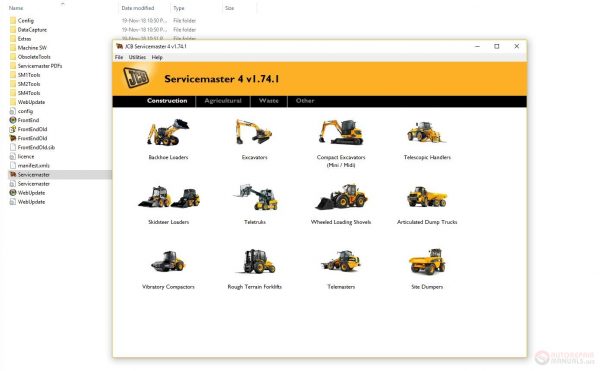 JCB Service Master 4 v1741 102018 Diagnostic Full1