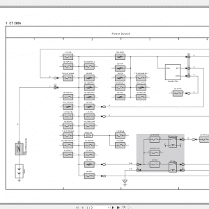LEXUS CT200H 2015 2017 Electrical Wiring Diagram 2