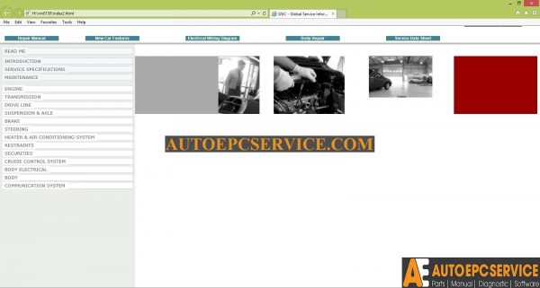 LEXUS IS250 IS220d GSE20 ALE20 RM0151E1