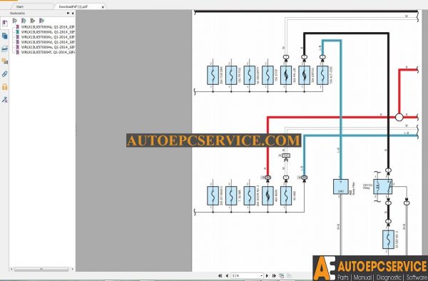 Lexus LX570 57L 2015 Wiring Diagram4