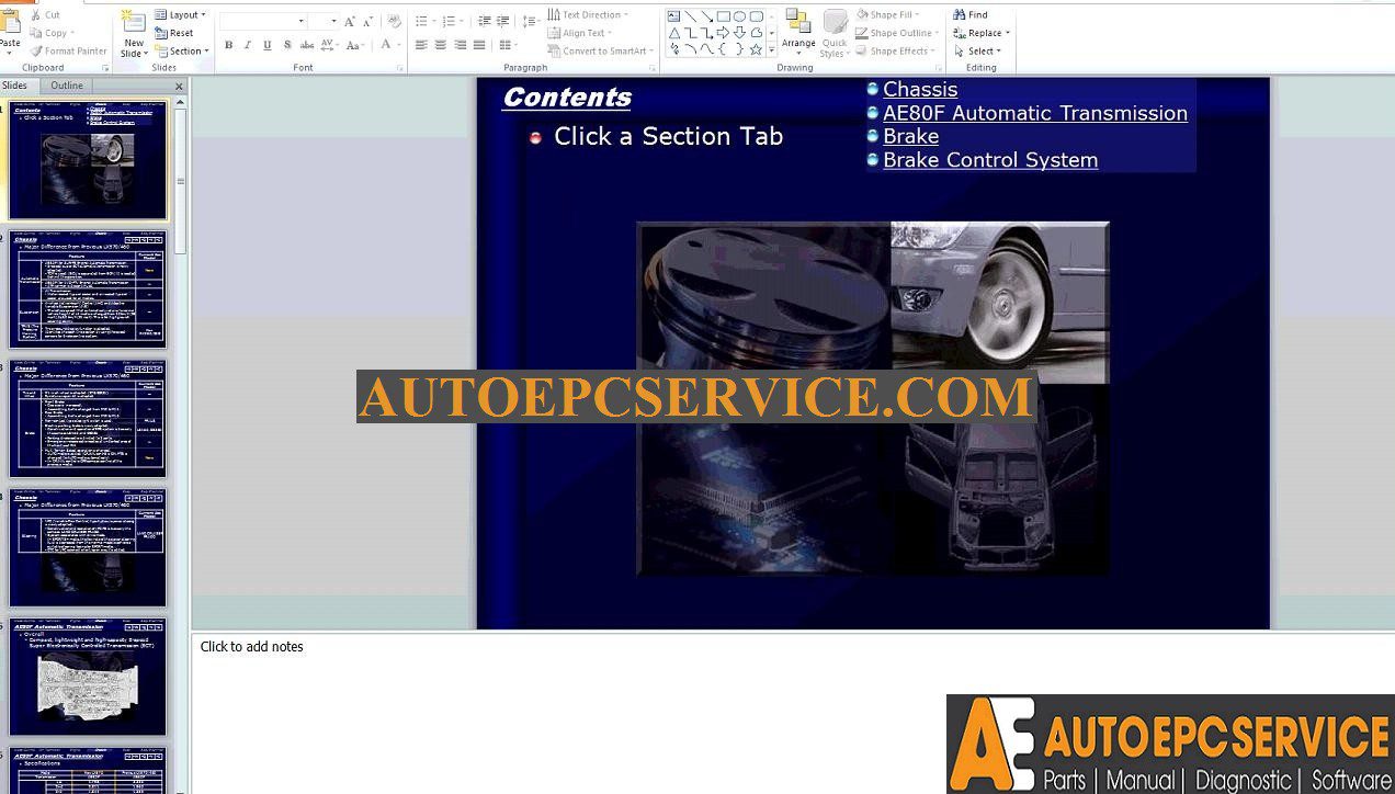 Lexus LX570 Service Training Manual 20152
