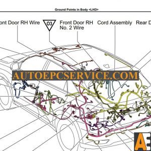 Lexus RX270 330 2012 Wiring Diagram4