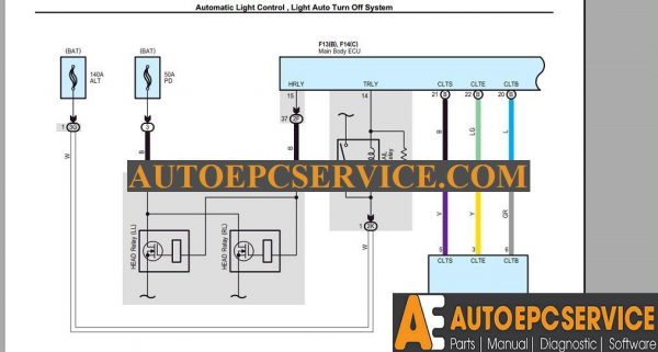 Lexus RX350 Electrical Wiring Diagram Manual EM11W0E20102