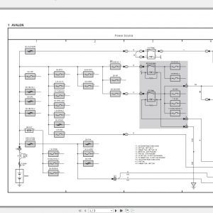 Toyota Avalon 2015 2018 Electrical Wiring Diagram 2