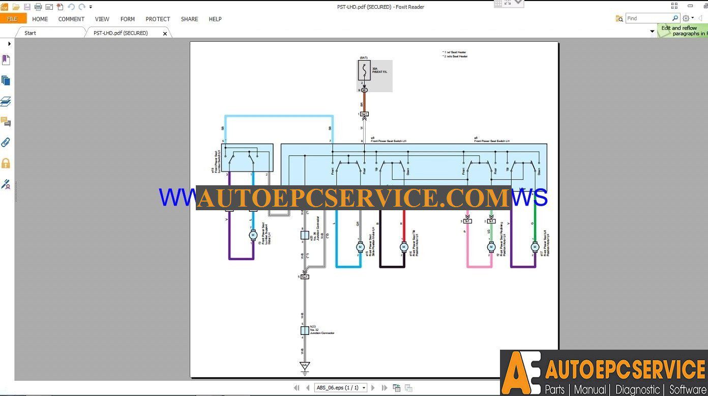 Toyota Rav4 Electrical Wiring Diagrams Manual 2013