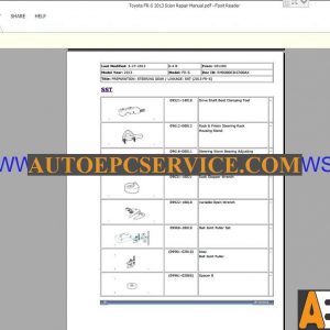 Toyota FR S 2013 Scion Repair Manual2