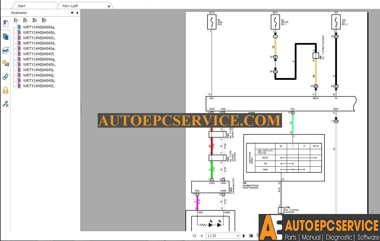 Toyota Highlander 2016 35 Wiring Diagrams4