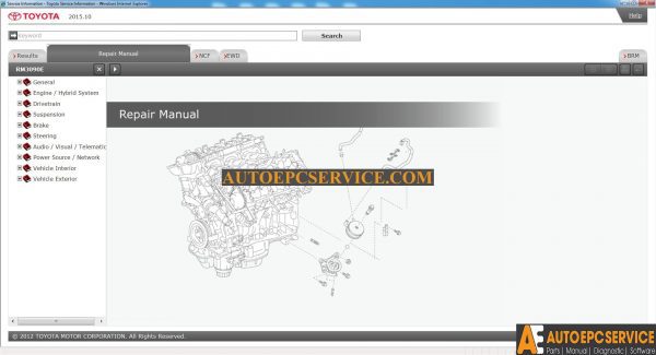 Toyota RAV4 GISC 102015 2017 Workshop Manual3