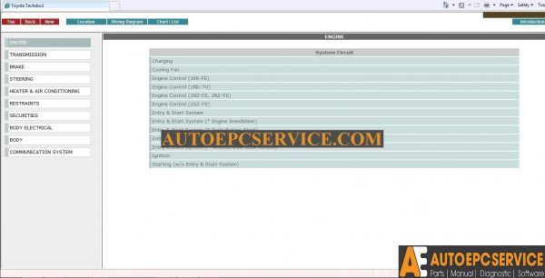 Toyota Yaris 2005 2013 GISC KSP90 NCP90 91 SCP90 NLP90 RM00S1E3