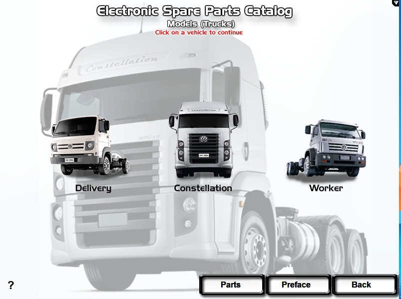 Volkswagen Truck Buses 02.2011 Electronic Spare Parts Catalog Full Intruction DVD 1 1