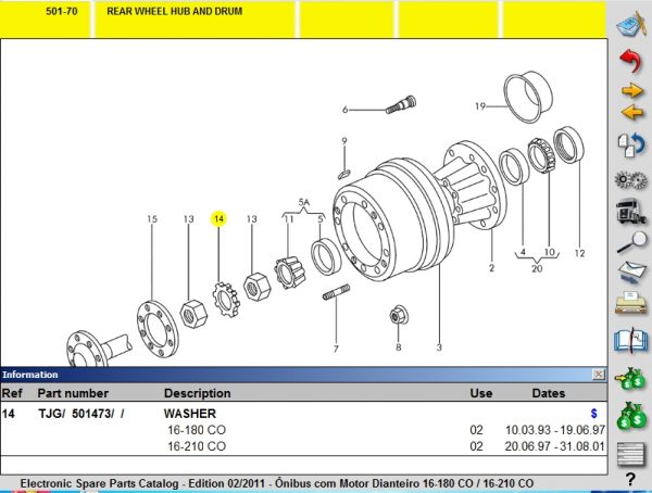 Volkswagen Truck Buses 02.2011 Electronic Spare Parts Catalog Full Intruction DVD 7 1