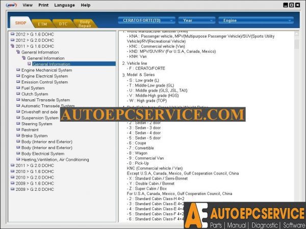 16 Nov 04 KIA Global Service Way Update to 2012 3