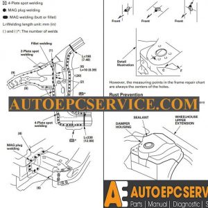 22 Oct 08 Honda Odyssey Body Repair Manual 2011 2013 2 1