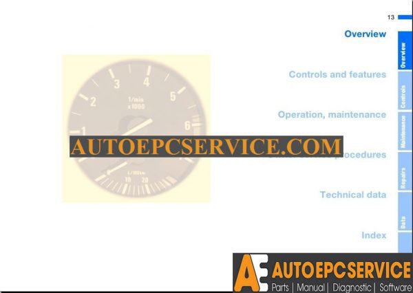 BMW Owners Manual 9