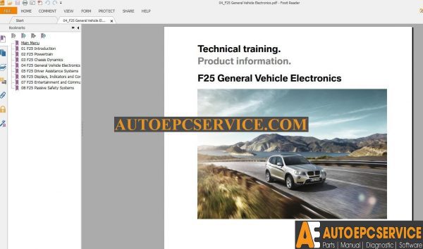 BMW X3 F25 Technical Training4 1