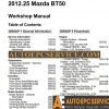 Ford BT50 Pro 2012 Service and Wiring Manual2