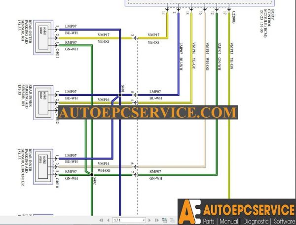 Ford Ecosport 2014 B515 Wiring Diagram4
