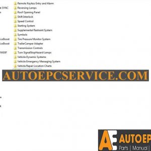 Ford Focus Wiring Diagrams Manual 20171