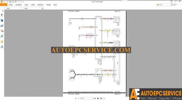 Ford Focus Wiring Diagrams Manual 2017
