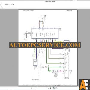 Ford Focus Wiring Diagrams Manual 20174