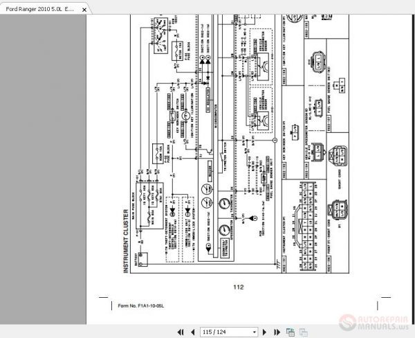 Ford Ranger 2010 50L Electrical Wiring Diagrams 4