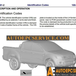 Ford Ranger 2011 Workshop Manual2