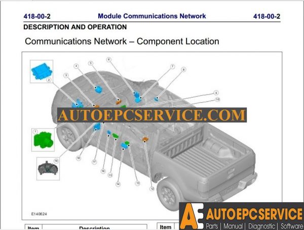 Ford Ranger 2011 Workshop Manual4