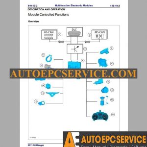 Ford Ranger 2011 Workshop Manual5