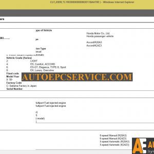 Honda Accrod 2009 Shop Manual3