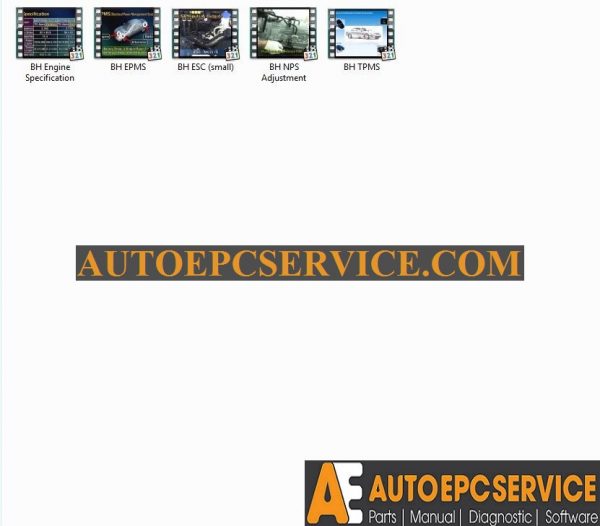 Hyundai GENESIS Service Training CD1