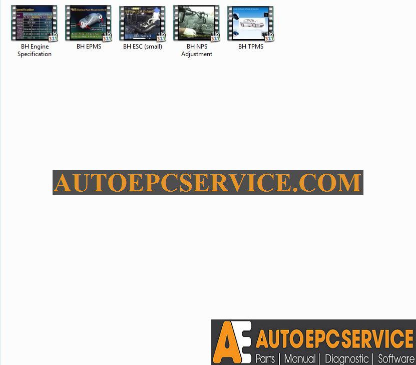 Hyundai GENESIS Service Training CD1