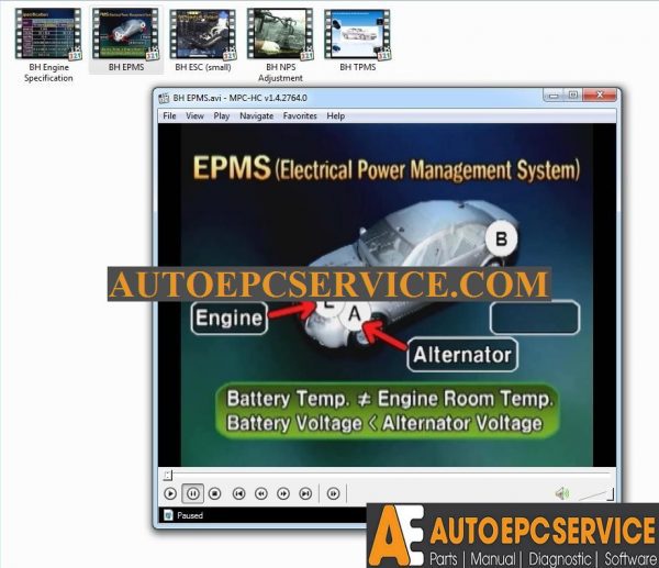 Hyundai GENESIS Service Training CD3