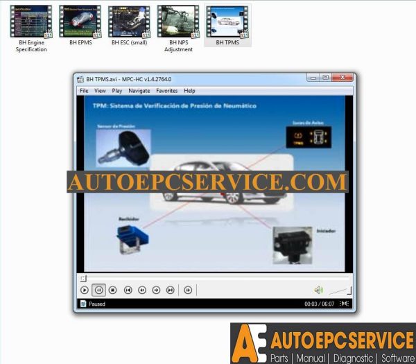 Hyundai GENESIS Service Training CDB4