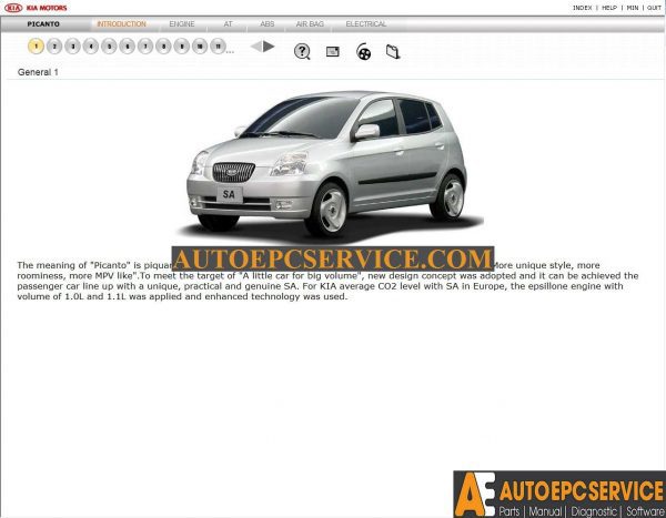 Kia Picanto Morning Service Training2