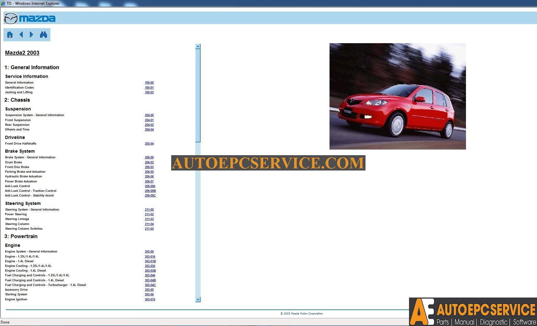 Mazda 2 2002 2014 Workshop Manual3