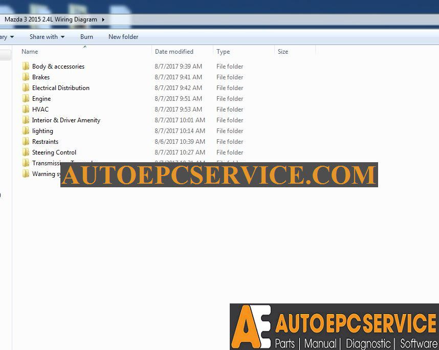 Mazda 3 2015 24L Wiring Diagram1