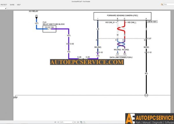 Mazda 3 2015 24L Wiring Diagram2 1
