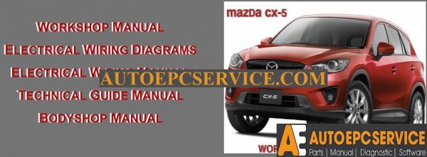 Mazda CX 5 2012 Workshop Repair Manual1