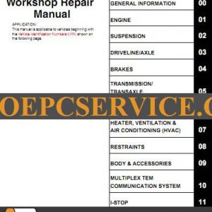Mazda CX 5 2012 Workshop Repair Manual2