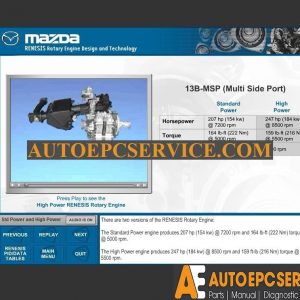Mazda Technical Serive Training Program5