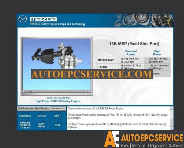 Mazda Technical Serive Training Program5