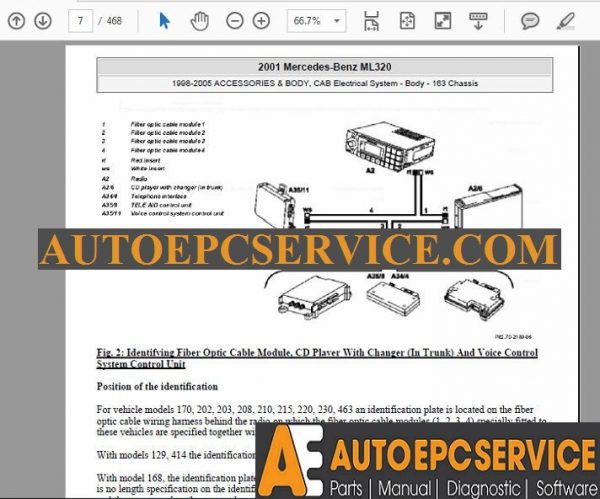 Mercedes Benz ML 1997 2005 Service Repair Manuals 4