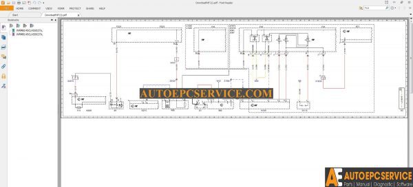 Mercedes S550 46L 2015 Wiring Diagram3