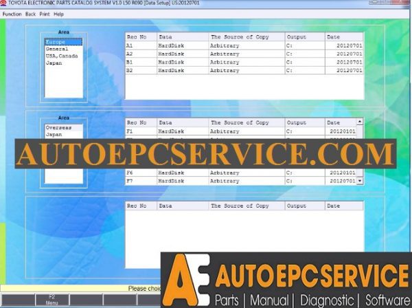 Toyota Lexus EPC ALL REGIONS 112018 Full Instruction 4